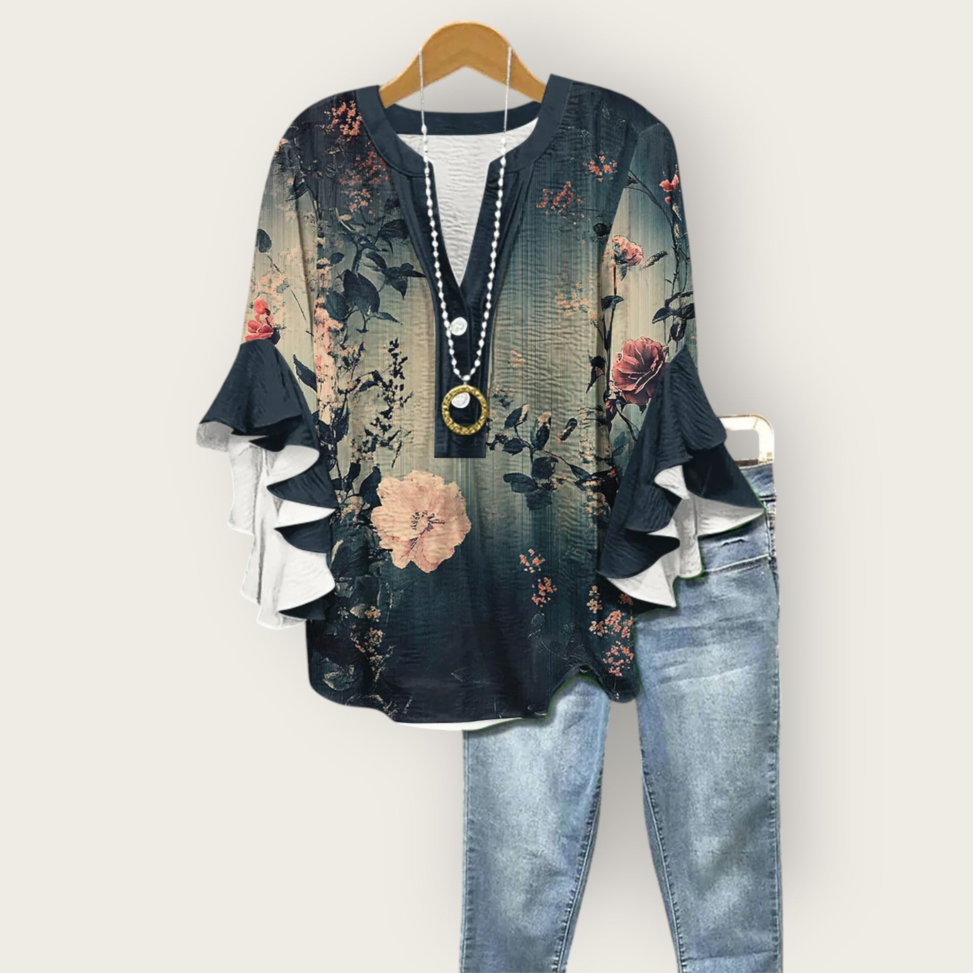 Midnatsblomst Bluse