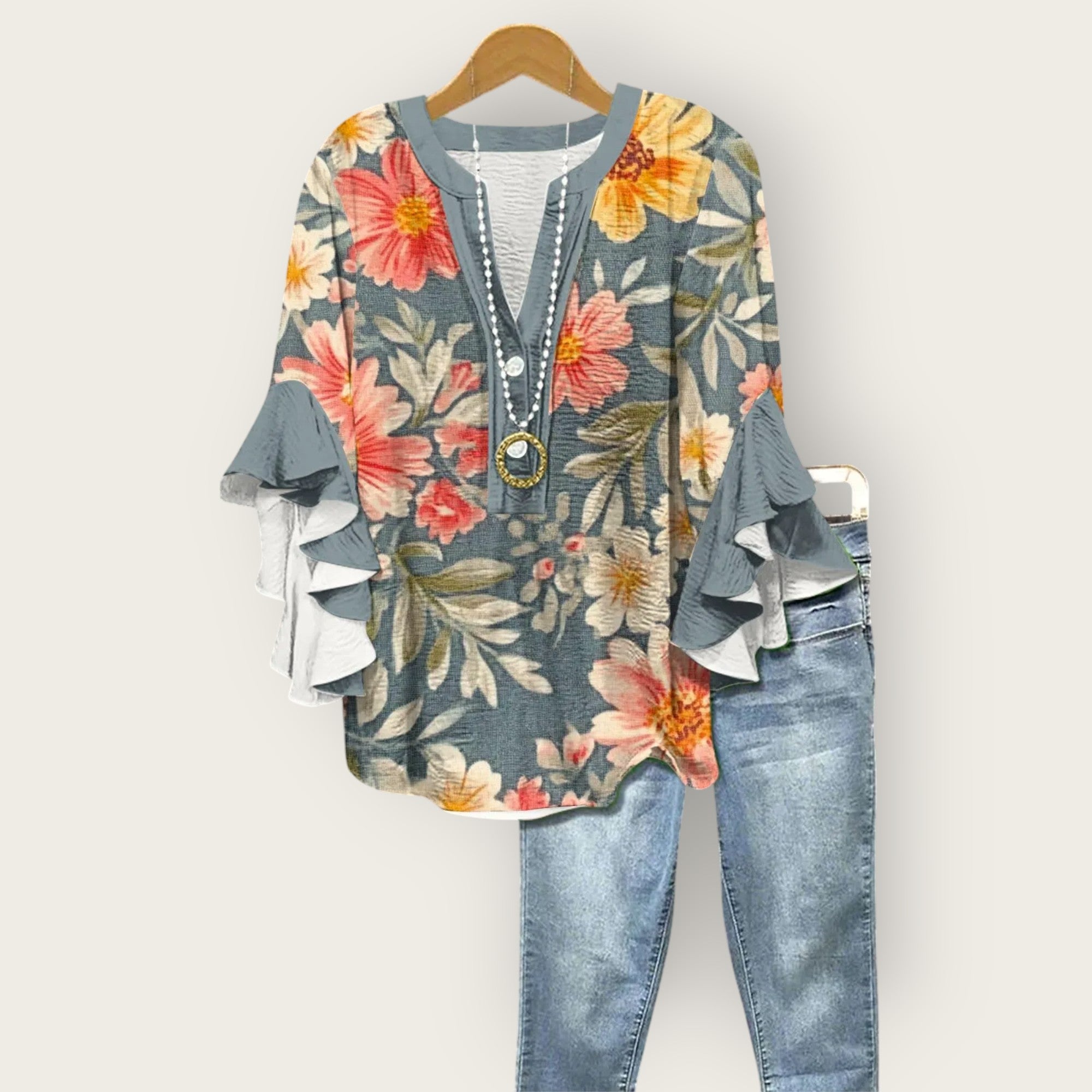 Blomsterdrøm Bluse